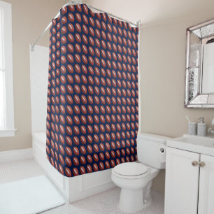 Football CHOOSE YOUR COLOR Shower Curtain