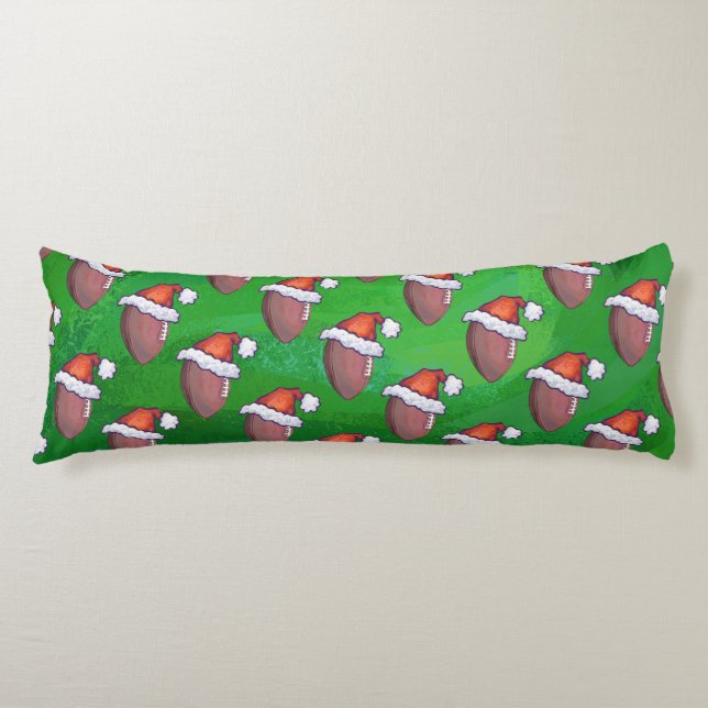 Football Christmas Body Cushion (Front)