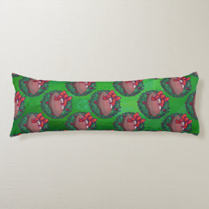 Football Christmas Body Cushion