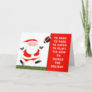 Football Christmas Cards