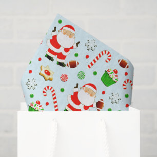 Football Christmas Gift Tissue Paper