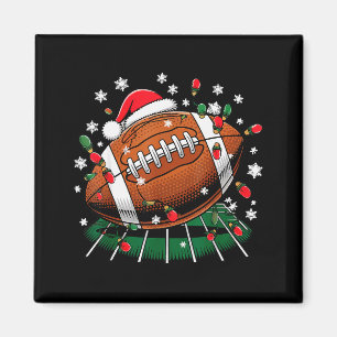 Football Christmas  Magnet