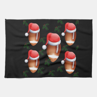 FOOTBALL CHRISTMAS TEA TOWEL