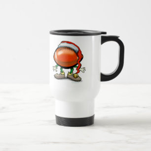 Football Christmas Travel Mug
