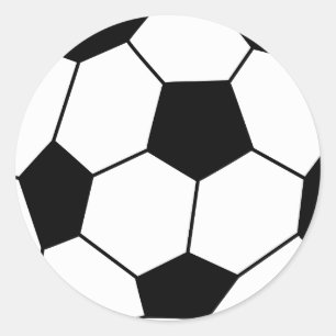 Football Classic Round Sticker