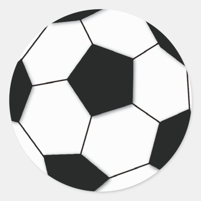 Football Classic Round Sticker (Front)