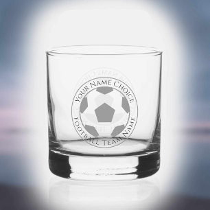 Football Club Supporter Whiskey Glass