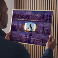 Football Coach Appreciation Collage Team Signature