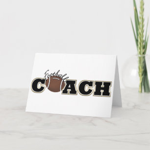 Football Coach Card