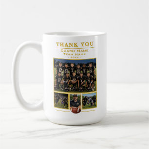 Football Coach Collage Team 4 Photo Coffee Mug