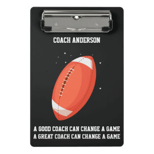 Football Coach Mini Clipboard