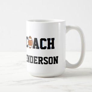 Football Coach Personalised Coffee Mug