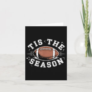 Football Coach Player Men Tis The Season Football Card