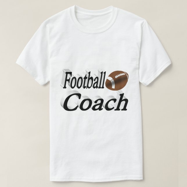 Football Coach T-Shirt (Design Front)