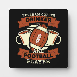 Football Coffee Plaque