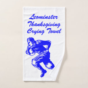 Football Crying Towel Your Blue Team