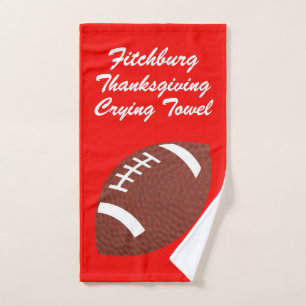 Football Crying Towel Your Team and Colours