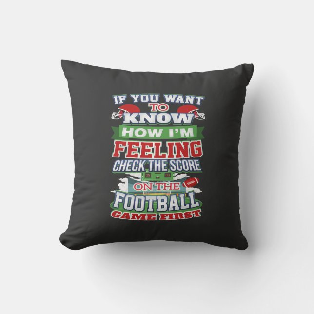 Football Cushion (Front)
