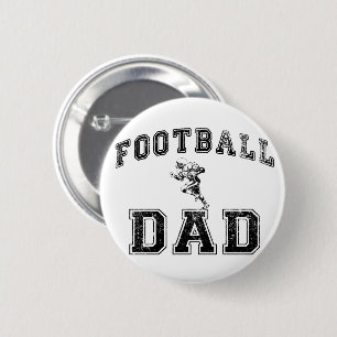 Football Dad 6 Cm Round Badge