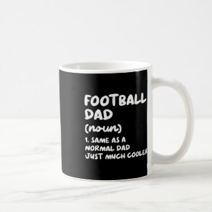 Football Dad Definition Funny Coffee Mug
