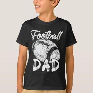 Football Dad For Him Men Family Matching Players F T-Shirt