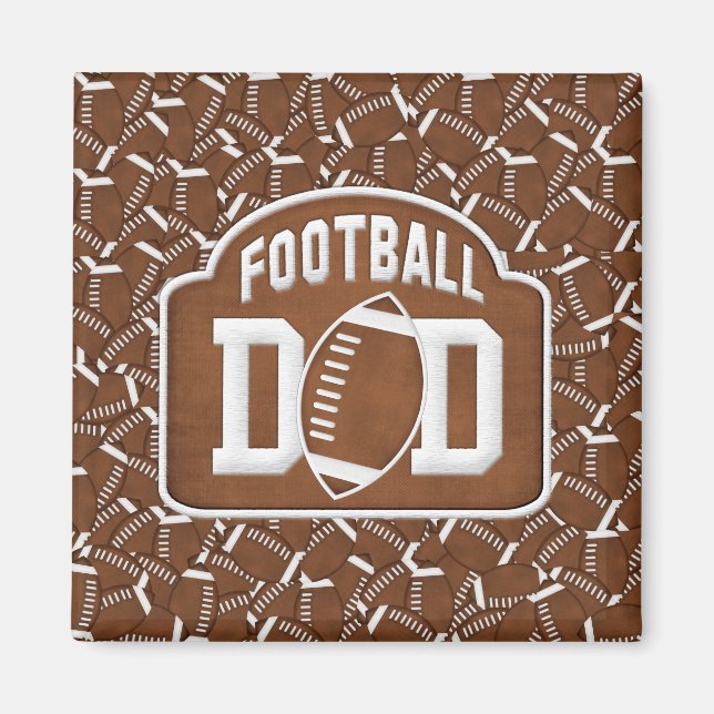Football Dad Magnet (Front)