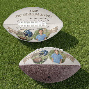 Football Dad My Dad Photo Father's Day Football American Football