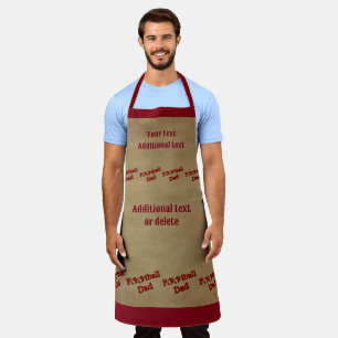 Football Dad Personalised Apron