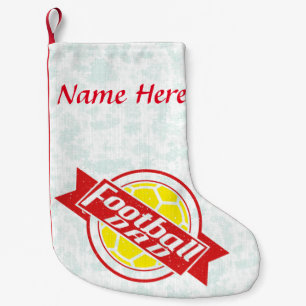 Football Dad Personalised Christmas Stocking