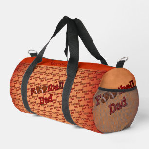 Football Dad Personalised  Duffle Bag