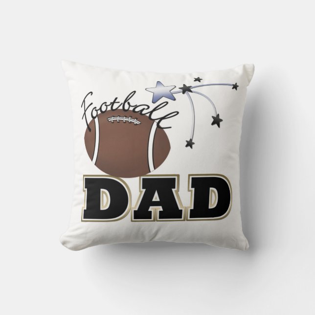 Football Dad Pillow (Front)