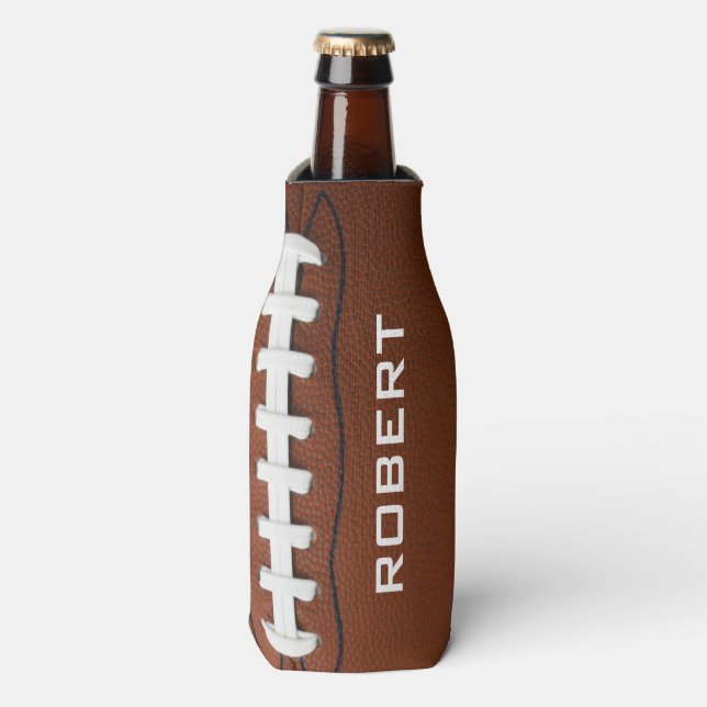 Football Design Bottle Cooler (Bottle Front)