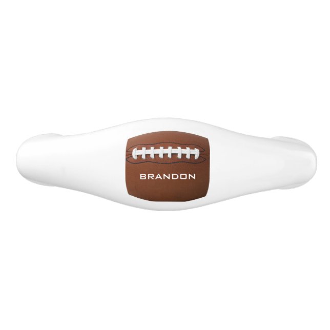 Football Design Ceramic Pull (Front)