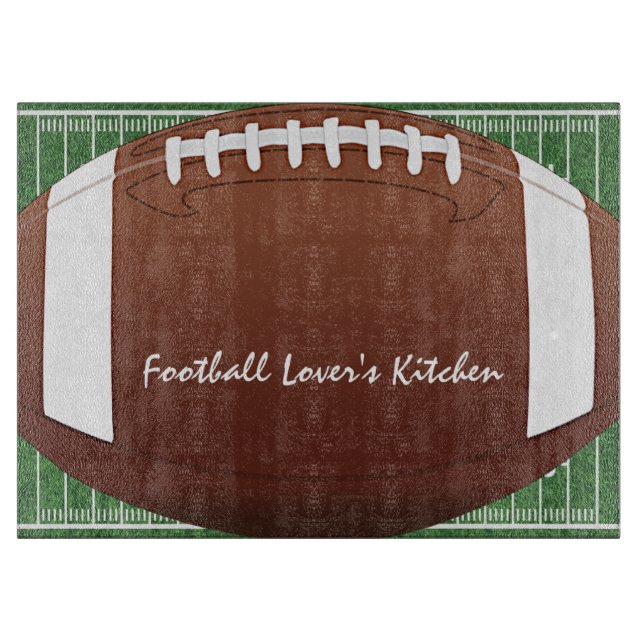Football Design Cutting Board (Front)