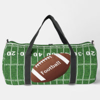 Football Design Duffel Bag