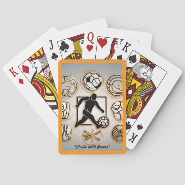 "Football Design Studio" Playing Cards (Back)
