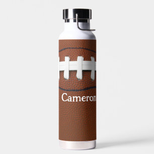 Football Design Thor Copper Vacuum Insulated Water Bottle