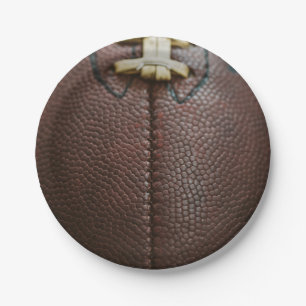 Football Dessert Paper Plate