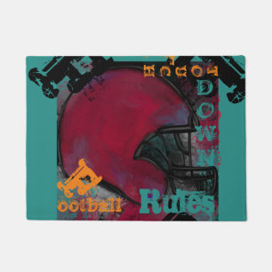 FOOTBALL DOORMAT