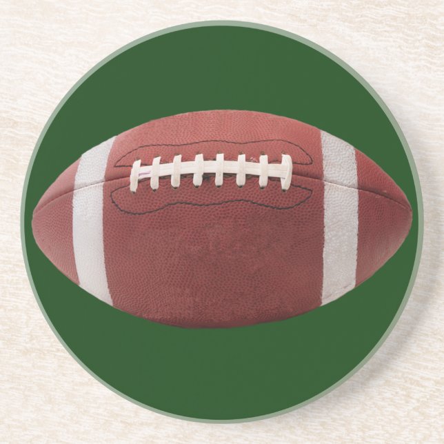 Football Drinks Coaster (Front)