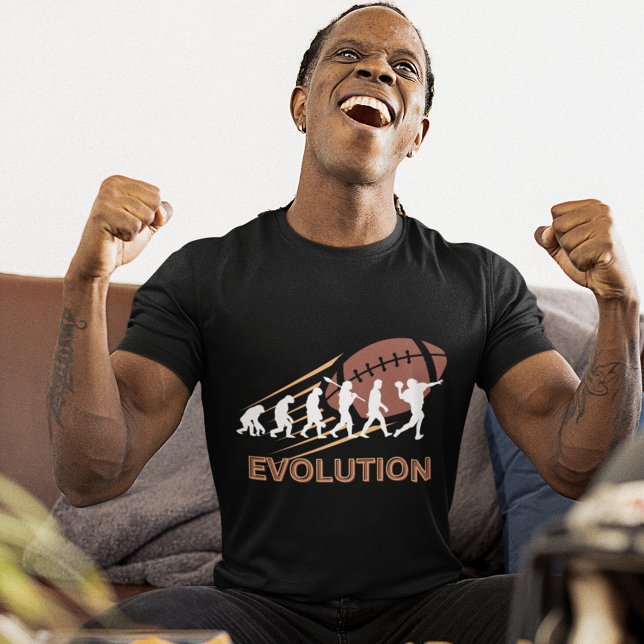 Football Evolution T-Shirt (Creator Uploaded)