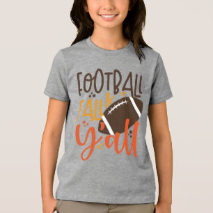 Football Fall & Y'all Tri-Blend Shirt