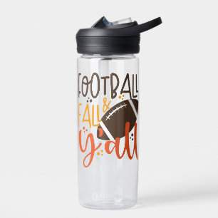 Football Fall & Y'all Water Bottle