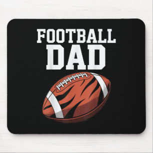 Football Family Game Day Spirit Wear For Super Dad Mouse Mat