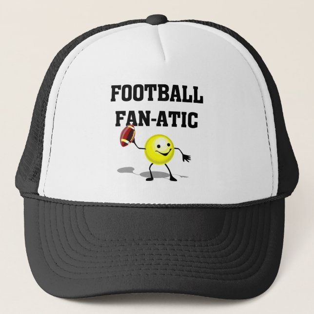 Football Fan-atic T-shirts and Gifts Trucker Hat (Front)