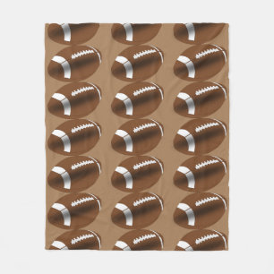 Football Fan Fans and Players Fleece Blanket