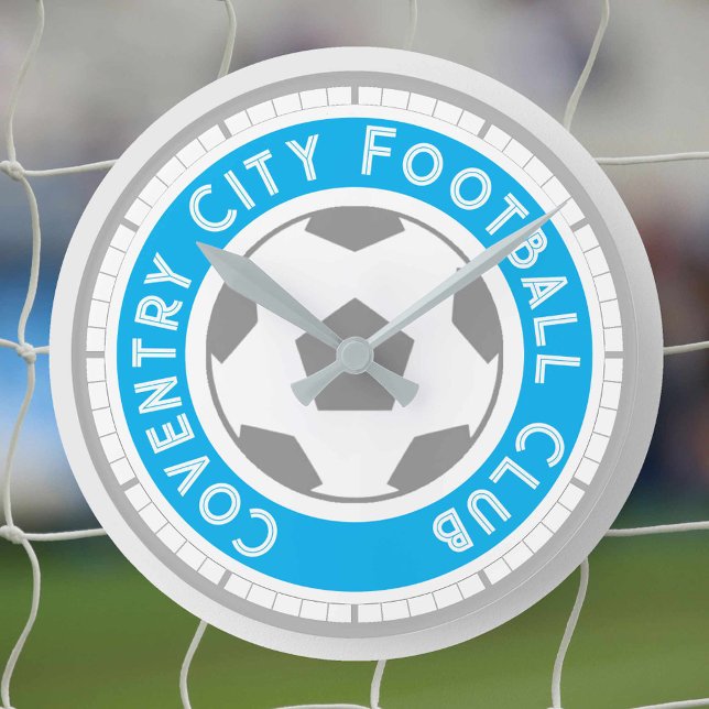 Football Fan or Football Supporter Round Clock (Creator Uploaded)