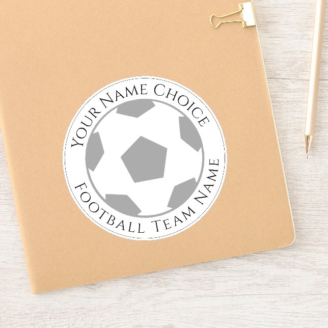 Football Fan Personalised with Football Club Name (Notebook)
