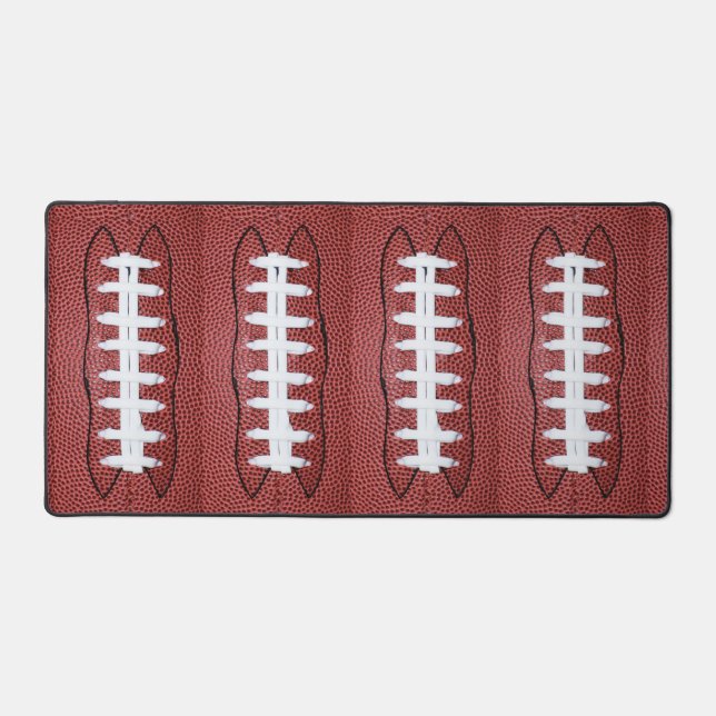 Football Fan Player Teammate Coach Photo Gift Idea Desk Mat (Front)
