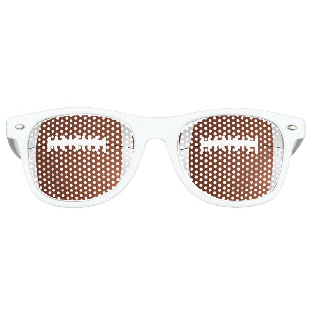 Football Fan Retro Sunglasses (Front)